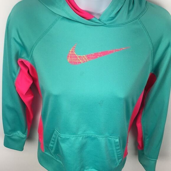 Nike Therma Fit Pullover Hooded Sweater Girls size Large - Picture 3 of 10